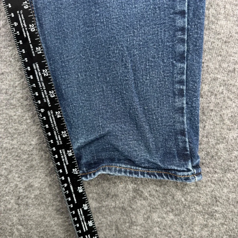 Old Navy Mens Slim Built-In Flex Jeans 38 Relaxed Dark Wash Denim Blue Pants